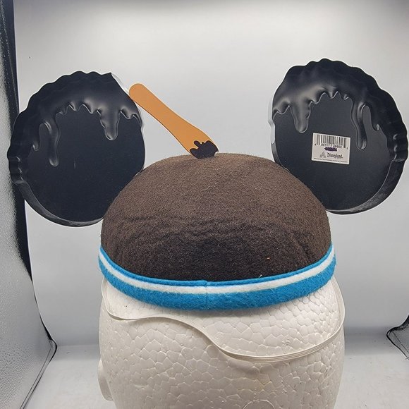 Disney Cool And Sweet Mickey Mouse Melting Ice Cream Ears Hat Scratch Sniff Cap - Picture 3 of 10